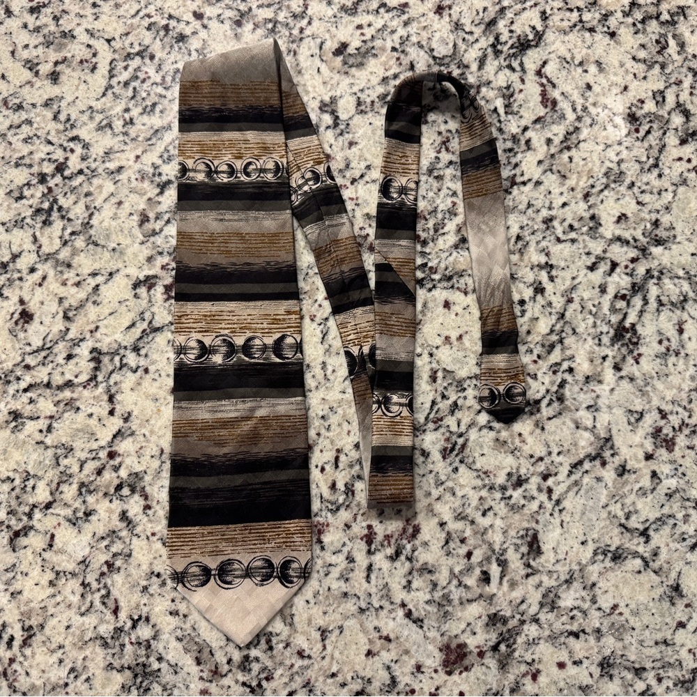 Pierre Balmain Multicolor Striped Men's Tie